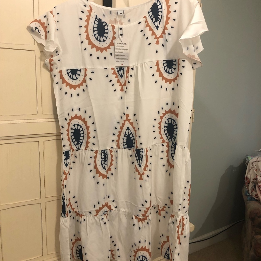 Tiered summer dress